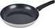 Brabantia Indu+ Bratpfanne – ø 28 cm – 100 % PFAS-frei – Keramik-Antihaftbeschichtung – Induktionsbratpfanne – spülmaschinenfest – Grau
