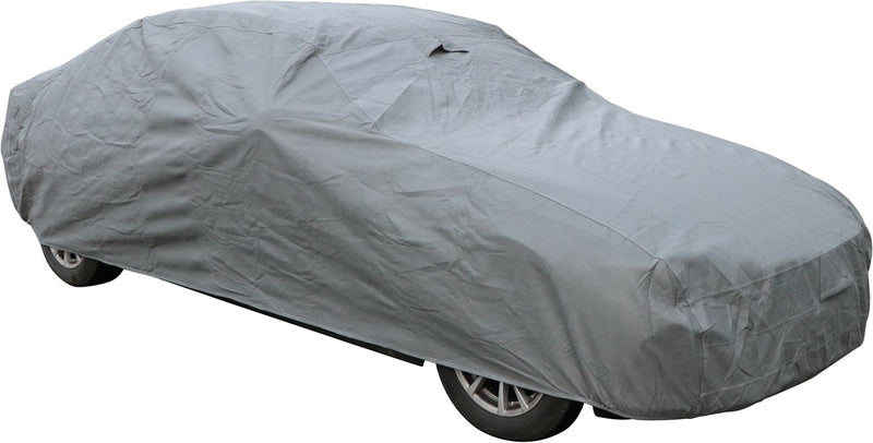 Carpoint Autoabdeckung Ultimate Protection XXL – 533x178x131 cm – 3-lagig – wasserabweisend UV-beständig – atmungsaktiv – inklusive Aufbewahrungstasche