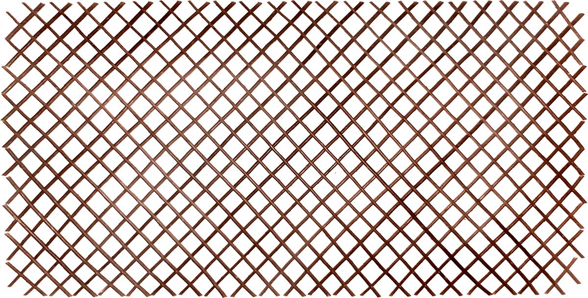 Natur - Klettergerüst aus Holz (natürliche Weide) - 90 x 180 cm - FSC