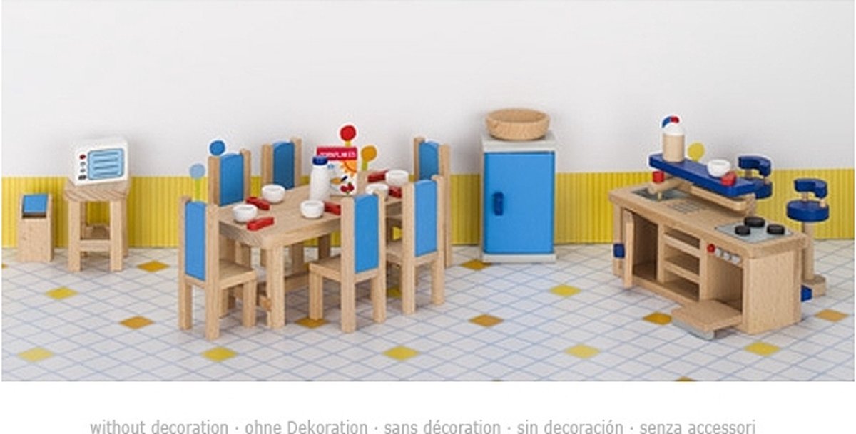 Goki Dollhouse Möbel Küche