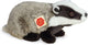 Teddy Hermann Kuscheltier Dachs – Plüsch-Waldtier von 30 cm – Premium-Qualität
