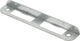 Nemef-Eckschließblech – abgerundet – 135 x 24 x 12 mm (L x B x H mit Lippe) – verzinkter Stahl – HP1266 – DIN links