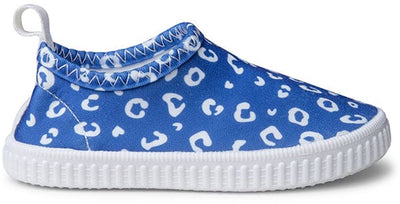 Badeutensilien – Wasserschuhe – 0–7 Jahre – Blau – 19–32 – Leopardenmuster – UV-Schutz – rutschfest
