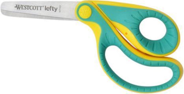 Westcott scissors - ergo junior - with soft grip - left-handed - ac-e22003