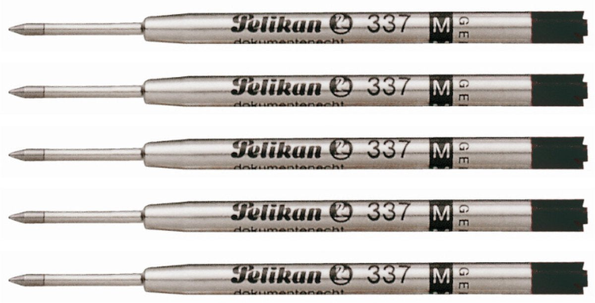 Pelikan Kugelschreibermine 337 mittelschwarz 5 Stück