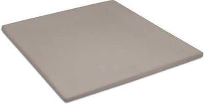 Cinderella-Wochenende – Topper Hoeslaken (bis 15 cm) – Katoen – 160 x 210 cm – Taupe