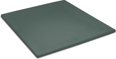 Cinderella – Sundays – Topper-Spannbettlaken – bis 15 cm Matratzenhöhe – Satin – 100 x 220 cm – grün