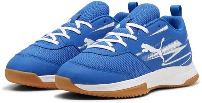 Puma Varion II Jr Unisex-Sportschuhe – Team Royal – Weiß-Gummi