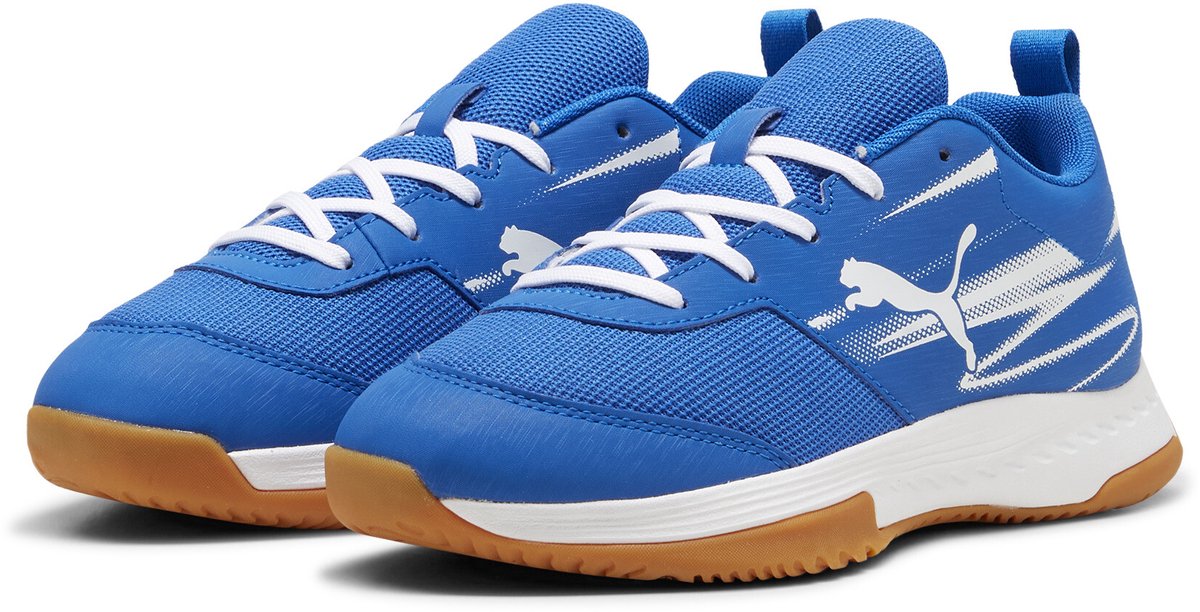 Puma Varion II Jr Unisex-Sportschuhe – Team Royal – Weiß-Gummi