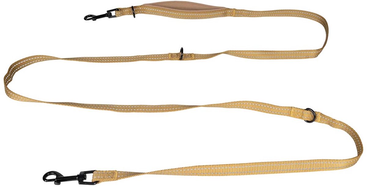 Explor duvoplus Ultimate Fit Trainingslinie Classic für Hunde 220 cm – 16 mm Honiggold