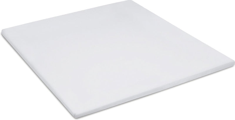 Cinderella Sundays Spannbettlaken – Topper – 100 % Baumwollsatin – 200 x 220 cm – bis 15 cm – hellgrau