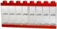 Zimmer Kopenhagen Lego Minifiguren Display -Hülle 16 rot