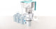 Laica Mikroplastikstopfen (ufsbe02) – Wasserfilterkrug – 3 Liter – Doppelfiltration – Wasserfilter entfernt Mikroplastik – Türkis