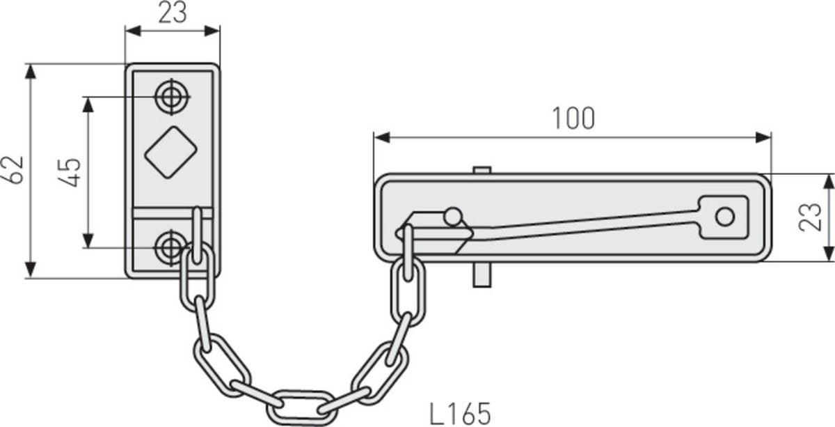 Abus - Türkette SK69 N C - 32251-5