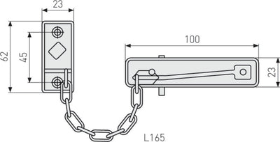 Abus - Türkette SK69 N C - 32251-5