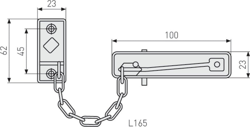 Abus - Türkette SK69 N C - 32251-5