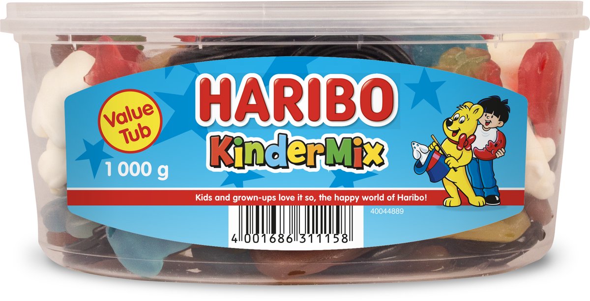 Haribo Kindermischung - Bonbonmischung - 1kg Silo
