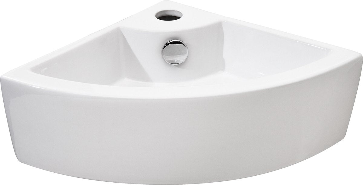 Differnz Hera Brunnentoilette – 32 x 32 cm – Keramik – Weiß
