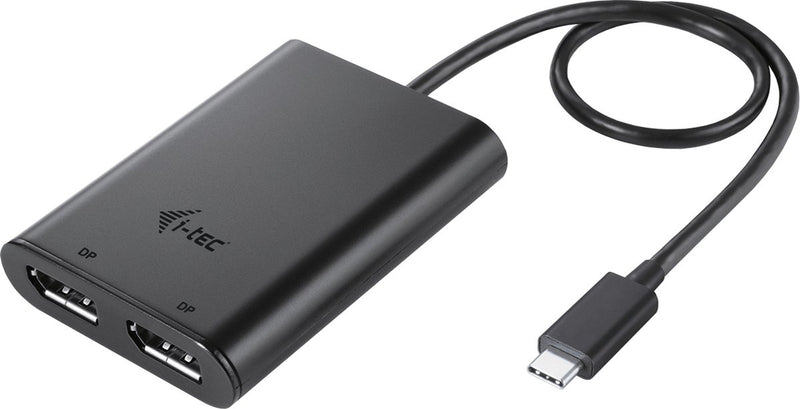 I-tec Adapter Wideo USB-C Dual 4K 60 Hz (Pojedynczy 8K 30 Hz) DP