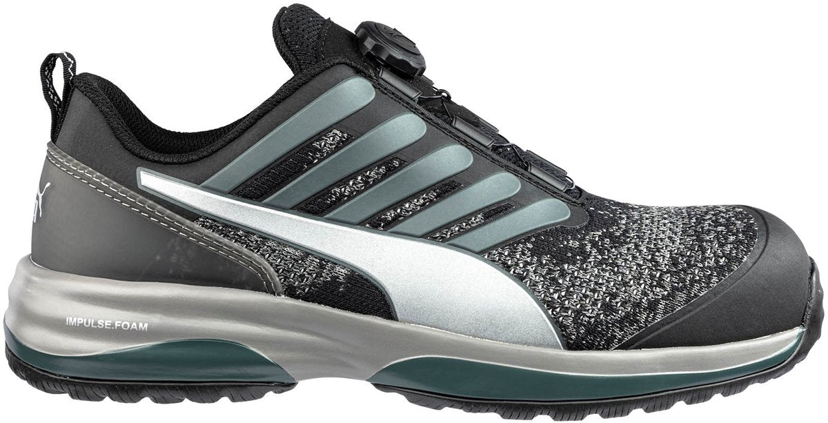Puma Charge Black S1P 644541 - Schwarz - 43