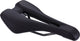 BBB Cycling Echelon Comfort Fahrradsattel 165 mm – sportlicher Fahrradsattel – zusätzlicher Komfort – ergonomische Aussparung – Schwarz – BSD-156