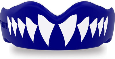 Safejawz Mundschutz Extro-Serie Shark Blue White Senior