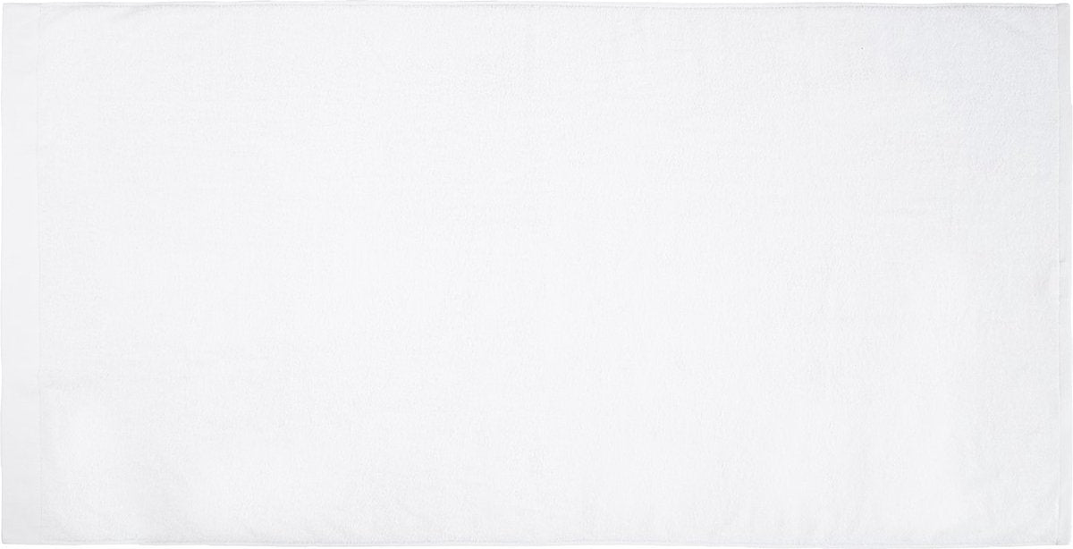 Aschenputtel - Wochenende - Badetuch - extra groß - Badetuch - 100 x 200 cm - Saunatuch - 100 % Baumwolle - weiß