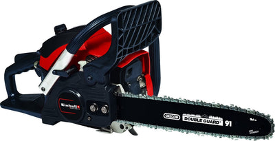 Einhell Benzin-Kettensäge GC-PC 1335 1 i – 37,2 cm³ – 1,3 kW – 2-Takt – Schwertlänge: 35 cm – max. Schnittlänge: 34,5 cm - Kettengeschwindigkeit: 21,9 m s - automatische Kettenschmierung