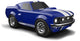 Baghera Spielzeugauto – Ford Mustang blau – 19 x 9,5 x 7,5 cm – in Geschenkbox – 3 Jahre
