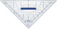 Staedtler Winkelmesser - mit Griff - Acryl - 22 cm