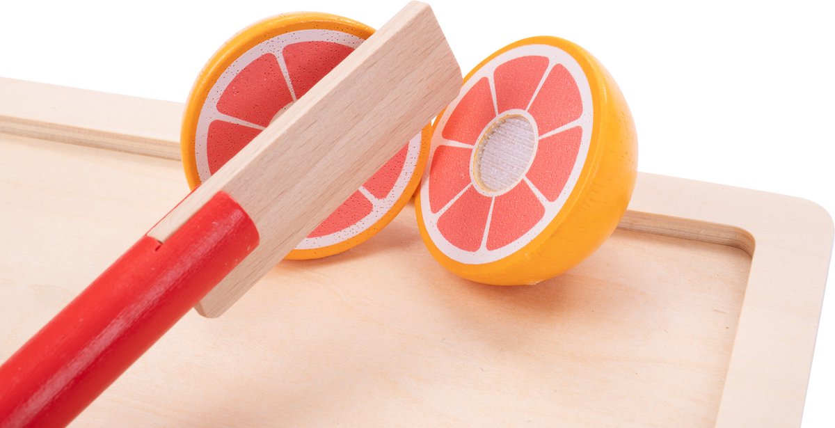 Obstschneideset aus Holz