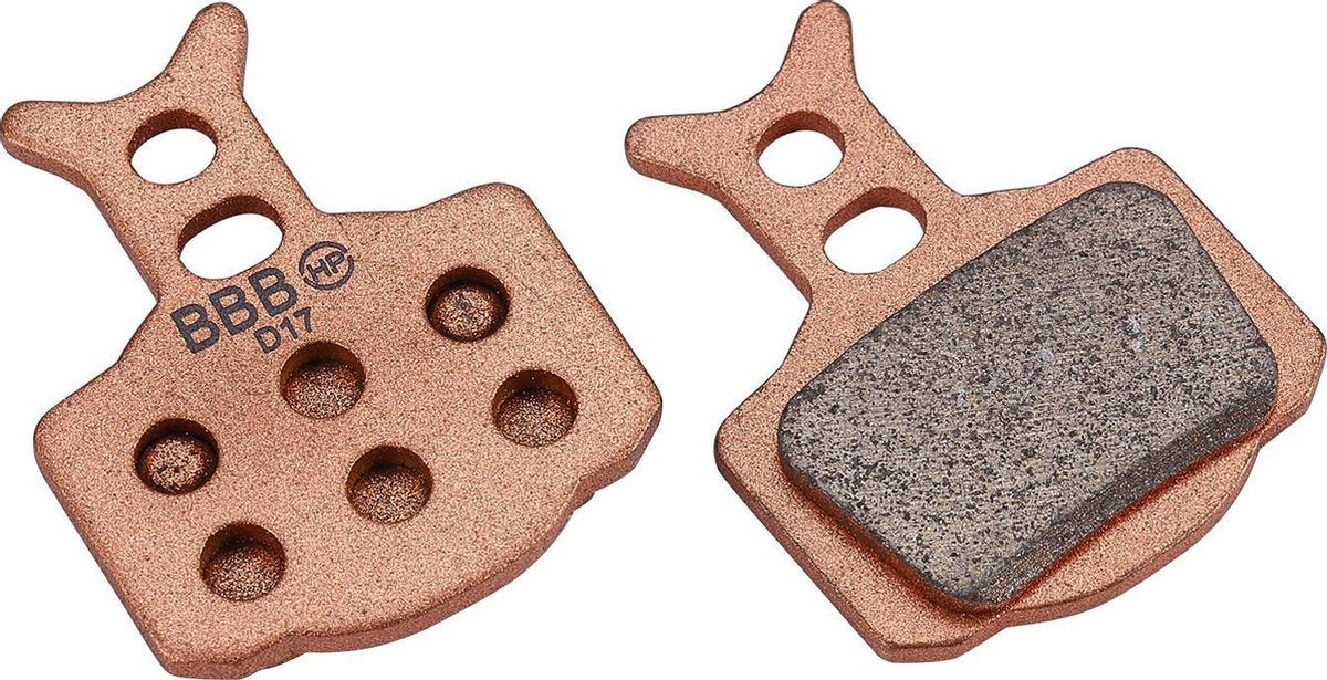 BBB Fahrradbremsbeläge Disc Stop kompatibel mit Formula Mega Scheibenbremsen BBS-67S – Kupfer