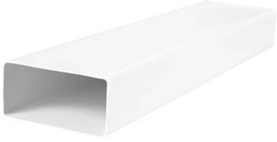 Starx-Lüftungskanal rechteckig 110x54mm - 1 Meter