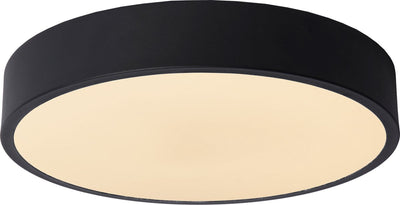 Lucide unar - Deckenleuchte (Deckenleuchte) - ø 30 cm - LED 3 Stufendimmung - 1x18w 2700k - schwarz