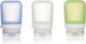 Human Gear – gotoob+ 3er-Pack klein – – wiederverwendbar – Reiseflasche – auslaufsicher – leicht – 53 ml – klares Grünblau