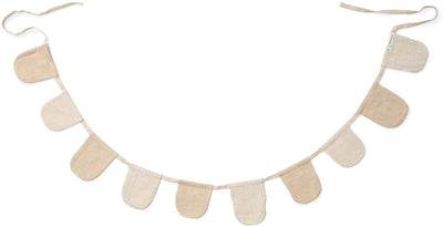 Little Dutch Girlande mit Flaggen – Beige – Essentials
