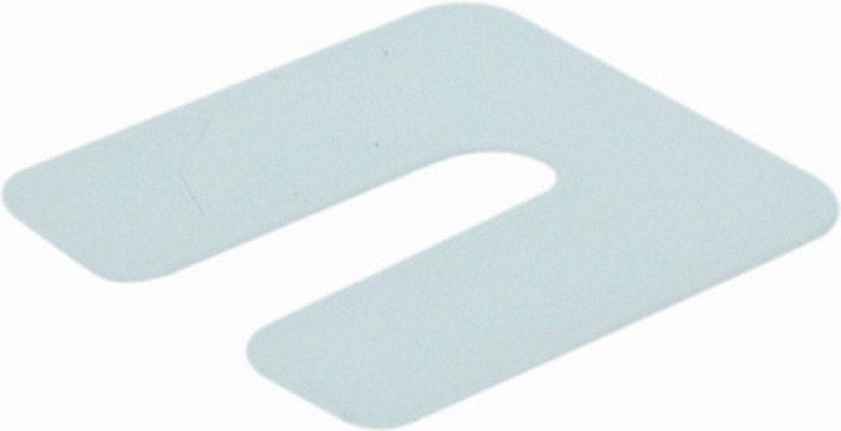 Gebr. Bodegraven Füllplatten 1mm transparent 96 Stück