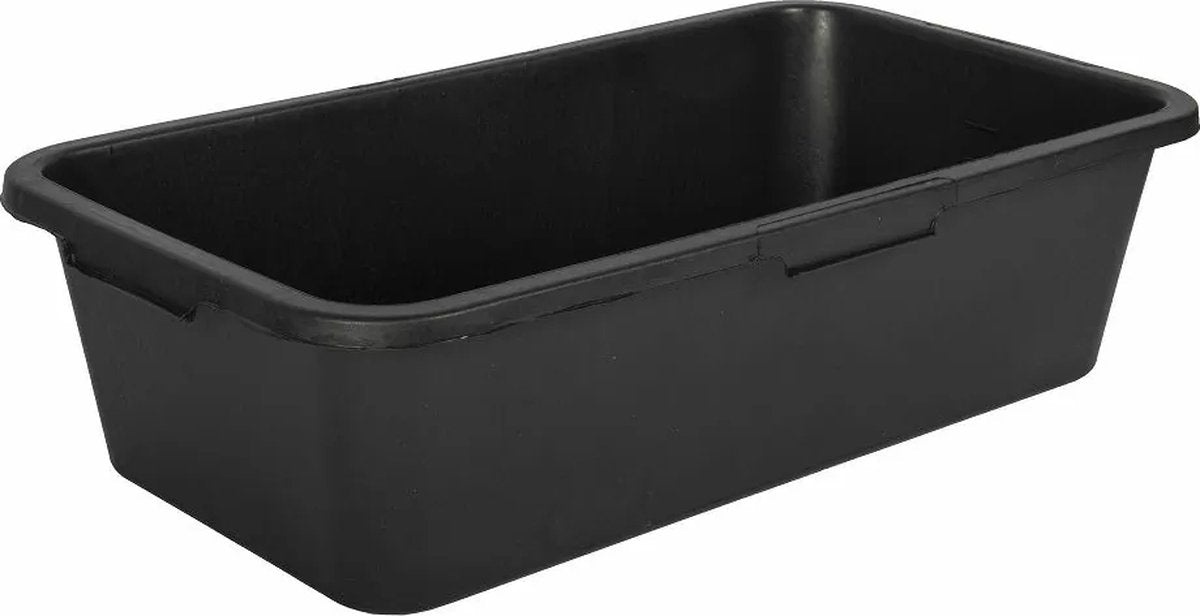 Talen-Werkzeuge – Maurerwanne – Mörtelwanne – 100 % recycelter Kunststoff – rechteckig – 40 Liter – umweltfreundlich