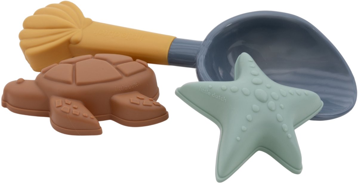 Rubo Toys Strandset Little Dutch Ocean World, blauer Spielzeugstrand.