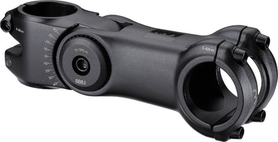 BBB Fahrradvorbau verstellbar – verstellbarer Vorbau für Rennrad, E-Bike MTB – 31,8 mm Lenker – -40° +40° Winkel – Highsix – Schwarz – 90 mm – BHS-29