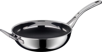 WMF Profi Resist - Wokpfanne - ø 28 cm - Edelstahl - induktionsgeeignet - Antihaftbeschichtung