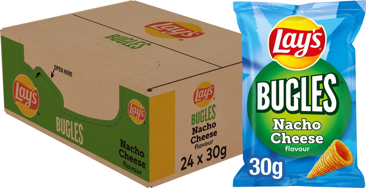 Lay's Bugles Nachokäse (24x 30gr)