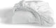 Cinderella - Weekend - Spannbettlaken - geeignet für Boxspringbetten - 100 % Baumwolle - 180x210 cm - bis 25 cm Matratzenhöhe - weiß
