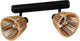 Eglo Kielstrahler – E14 – 30 cm – Schwarz Naturbraun – Papier – neigbar
