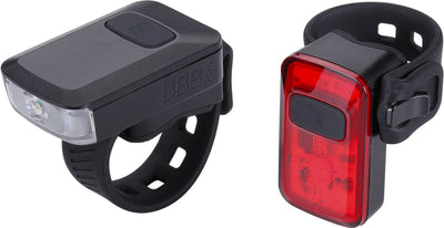Bbb Cycling Spark 2.0 Fahrradbeleuchtungsset – 20 bis 100 Lumen – USB C wiederaufladbar – Brenndauer: 28 Stunden – Fahrradbeleuchtung LED-Set weiß und rot – BLS-153