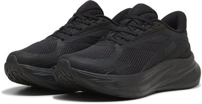 Puma maxstride lite ls Unisex-Sportschuhe - Schwarz-Weiß