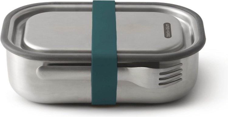 Schwarze Blum Black+Blum Lunchbox aus Edelstahl – 1 Liter – Blau