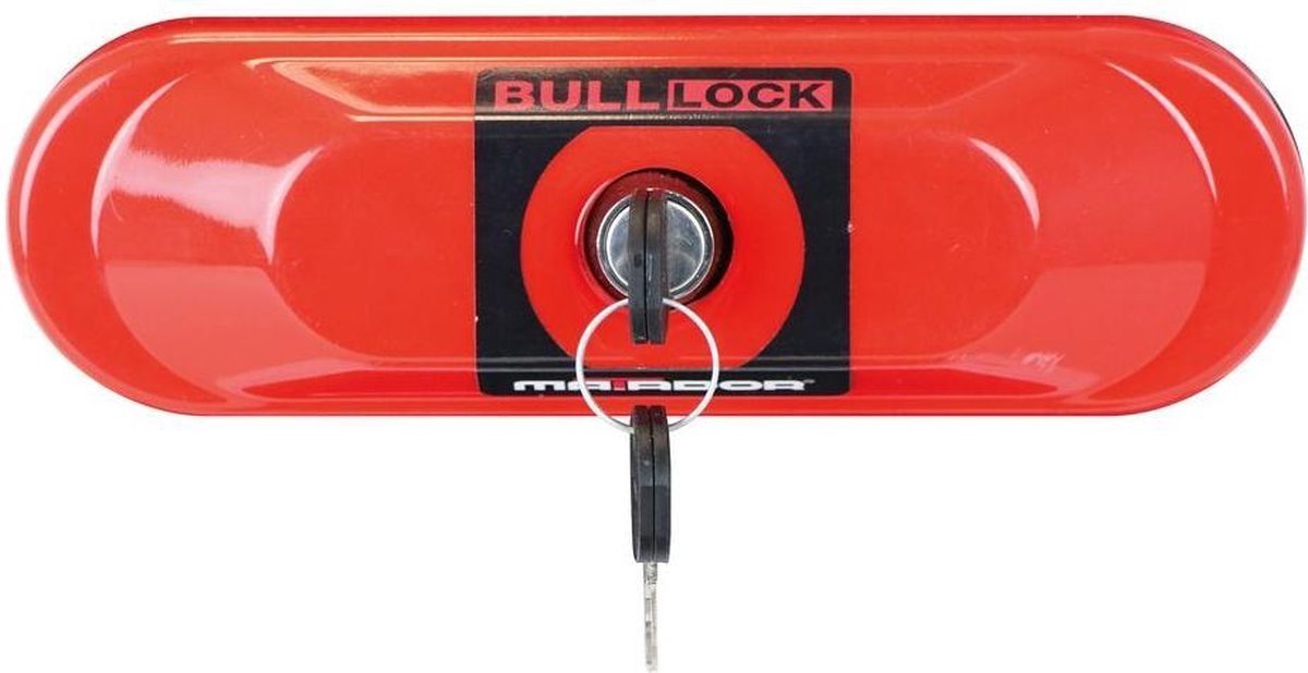 Matador Van Lock Bull Lock für Hintertür – rot