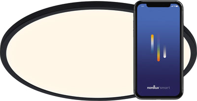 Nordlux oja 42-deckenleuchte-smart-ip20-schwarz