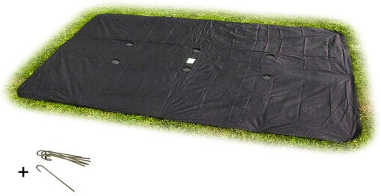 Exit Toys Exit Groundlevel Trampolinabdeckung 214 x 305 cm – Trampolin-Schutzhülle – wetterfest – rechteckig – Plane